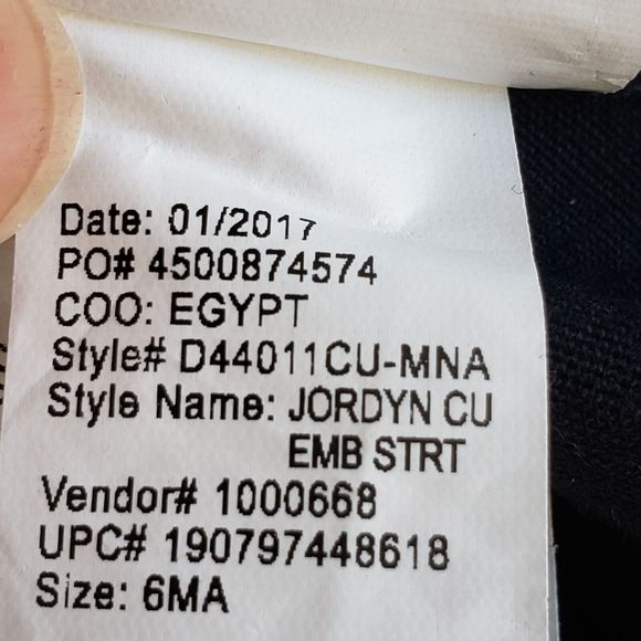 Gloria Vanderbilt Jeans Womens 6 29x30 Black Jordyn Bootcut Embroidered Beaded - Picture 15 of 16